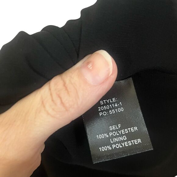 Current Air Metallic Midi Skirt Pull On Minimalist - Picture 8 of 8